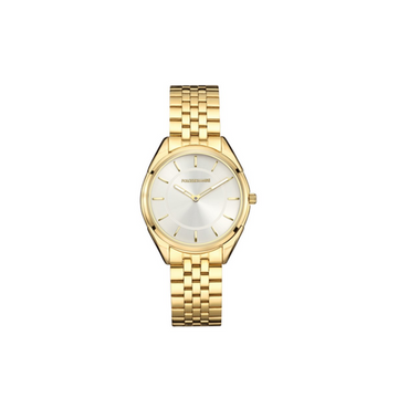 Polo Exchange Gold Tone Stainless Steel Watch
