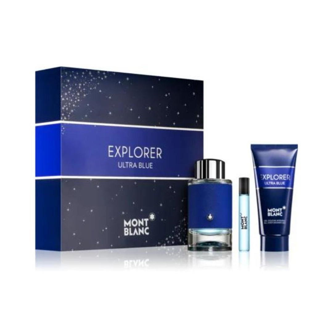 Mont Blanc Explorer Extra Blue Eau De Parfum Gift Set