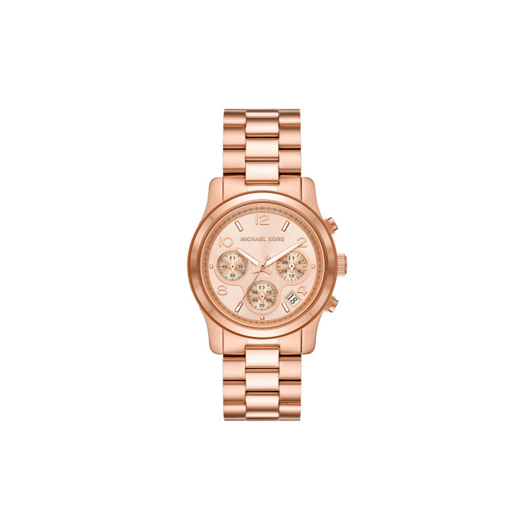 Michael Kors Runway Chronograph Rose Gold-Tone Watch