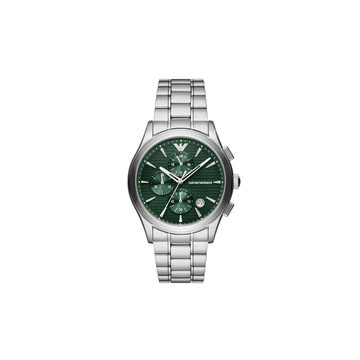 Emporio Armani Chronograph Stainless Steel Green Dial Watch