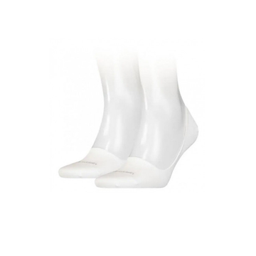 Calvin Klein 2 Pack Footie Mid Cut White Socks