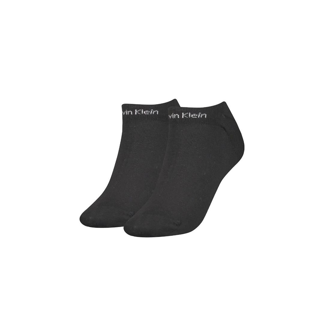Calvin Klein 2 Pack Sneaker Griper Black Socks