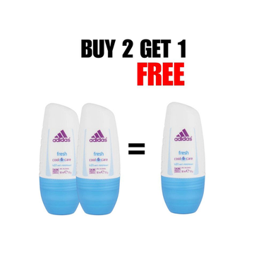 Adidas Women Next Fresh Roll On , Pack of 2&1 Free