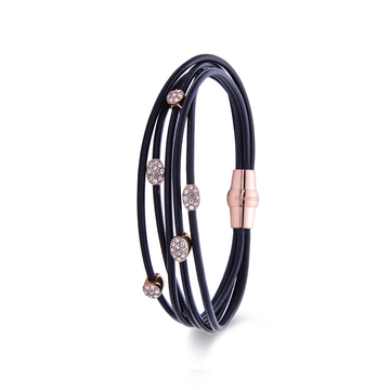 Polo Exchange ACC.ST50-BLRG,Black Leather