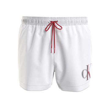 Calvin Klein Short White Swimsuit Drawstring