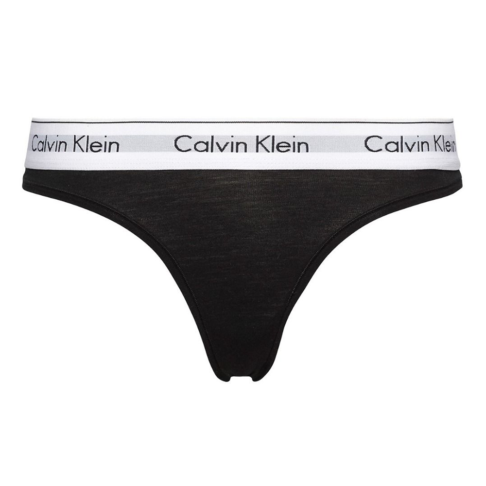 Calvin Klein Modal & Elastic String Black