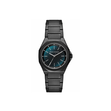 Armani Exchange Black Stainless Steel Watch