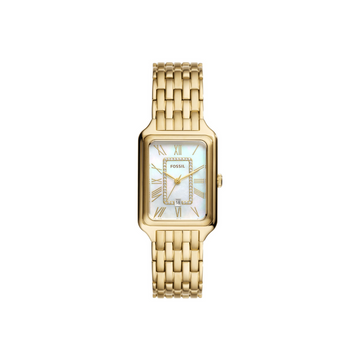 Fossil Raquel Three-Hand Date Gold-Tone Stainless Steel Watch ES5304