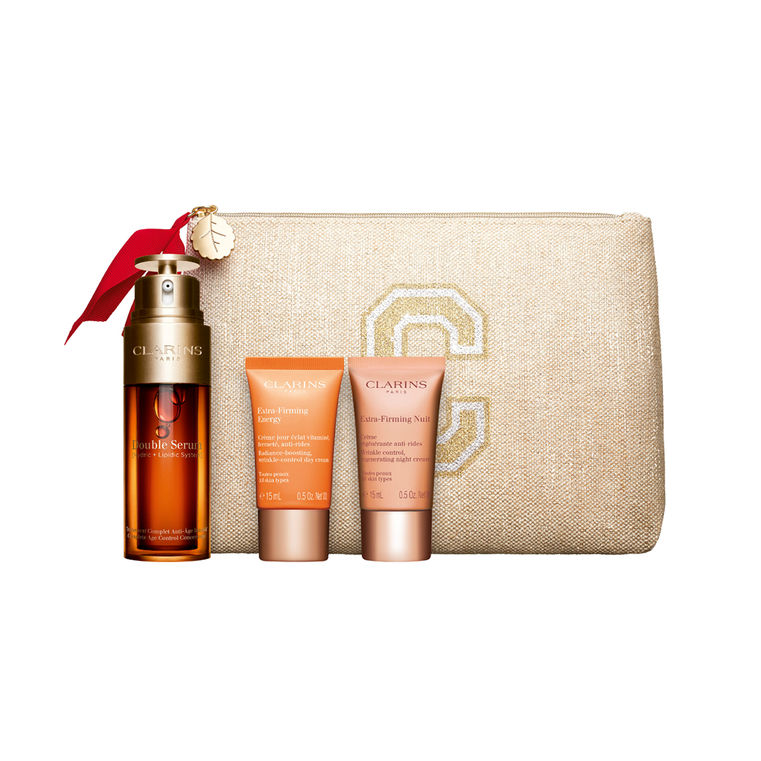 Clarins Double Serum & Extra Firming Skincare Set