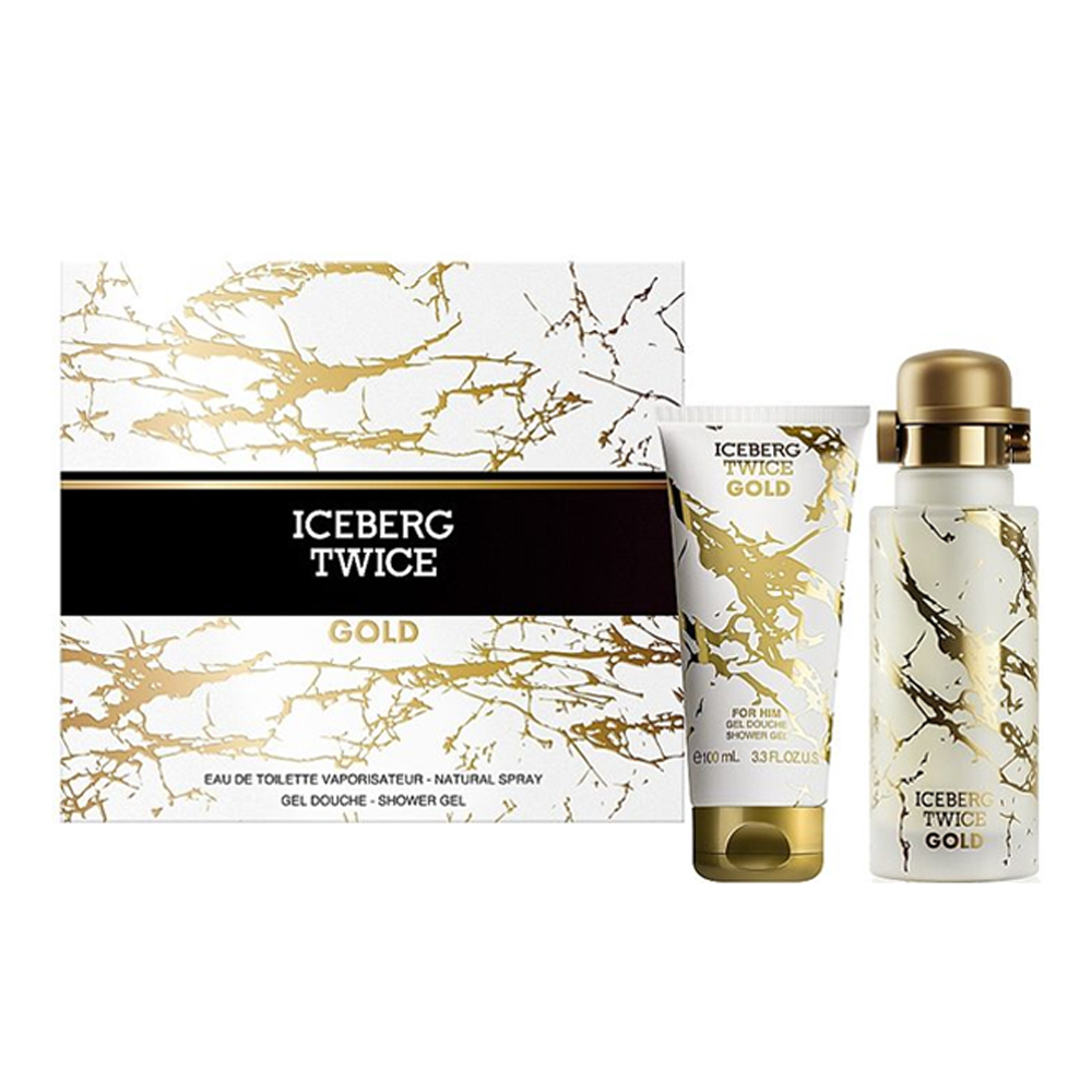 Iceberg Coffret Twice Gold Men