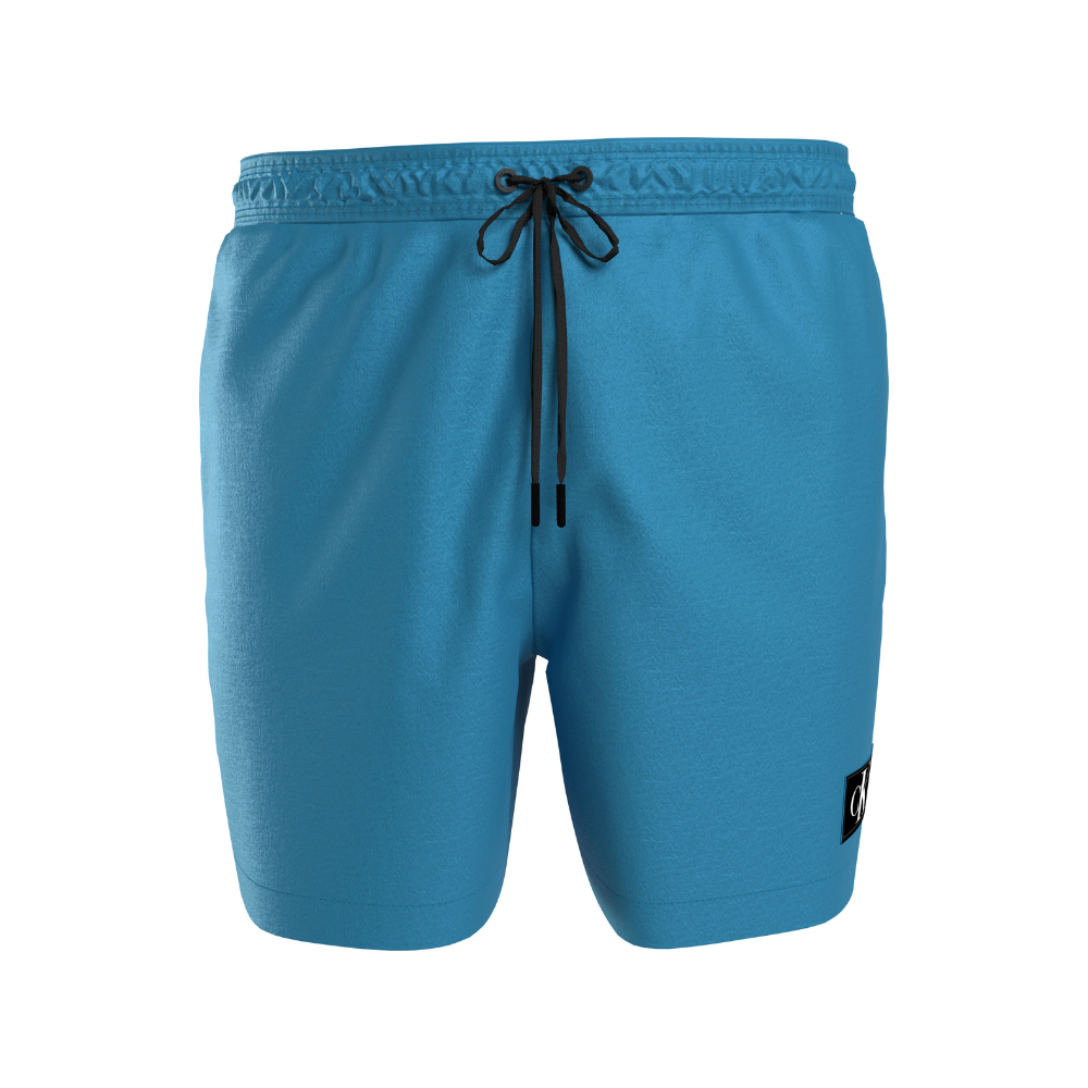 Calvin Klein Drawstring Swim Shorts Blue