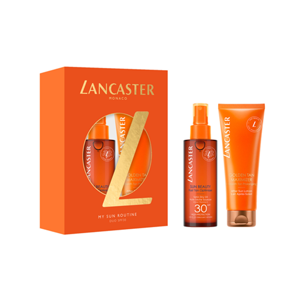 Lancaster Coffret Satin Dry Oil Spf30