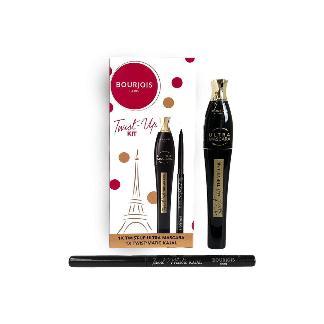 Bourjois Twist-Up Kit, Ultra Mascara & Twist Matic Kajal