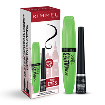 Rimmel Lycra Flex Mascara & Exagerate Liquid Eyeliner