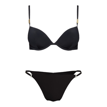 Calvin Klein Push Up Swimwear With Brazilian Black Bottom