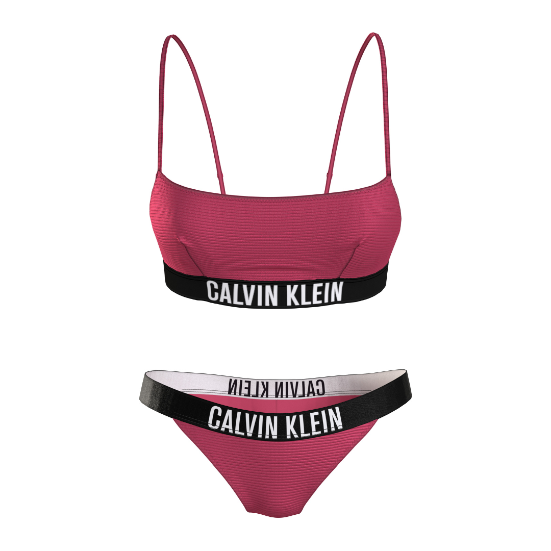 Calvin Klein Swim Bralette Pink