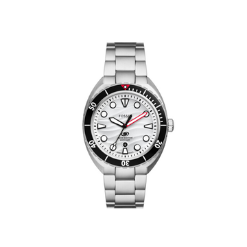 Fossil Breaker Three-Hand Date Stainless Steel Watch