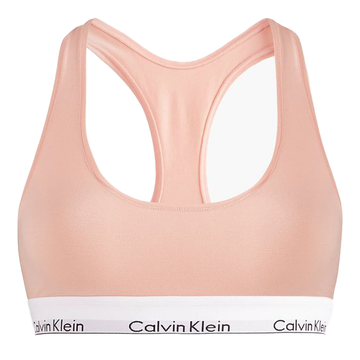 Calvin Klein Unlined Bralette Light Pink