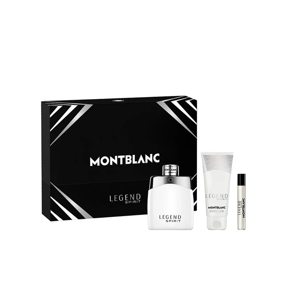 Mont Blanc Legend Spirit Eau De Toilette Gift Set