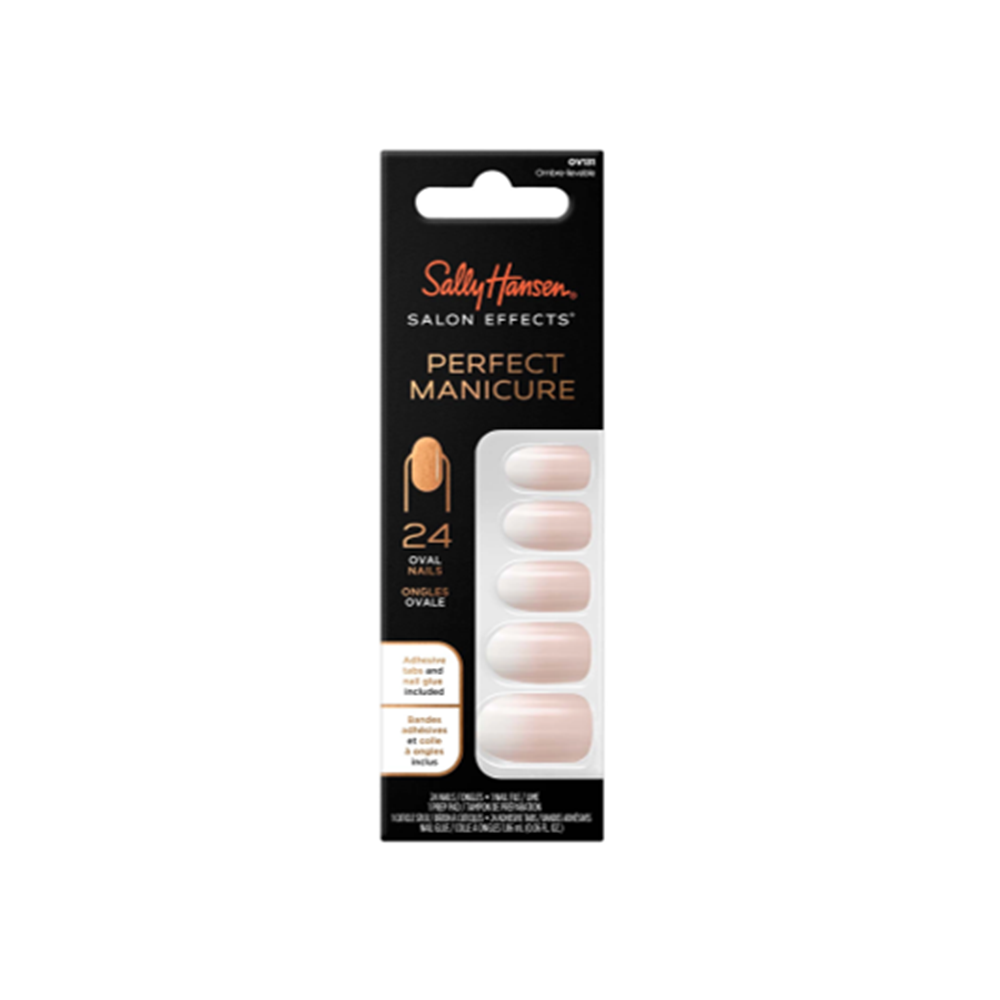 Sally Hansen Salon Effect Perfect Fake Nails Kit Oval Ombre Lievable