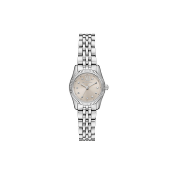 Michael Kors Petite Lexington Pavé Silver-Tone Watch MK4843