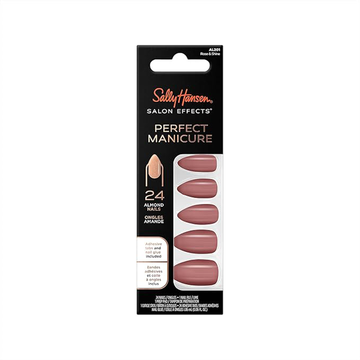 Sally Hansen Salon Effect Perfect Fake Nails Kit Almond Rose & Shine