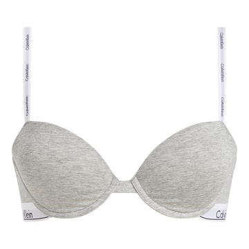 Calvin Klein Lightly Lined Demi Women's Half Bra Grey