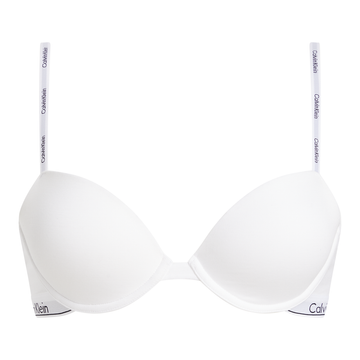 Calvin Klein Lightly Lined Demi Women's Half Bra White