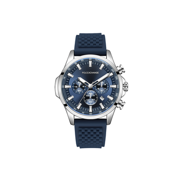 Polo Exchange Black Rubber Watch For Him PXW451-06