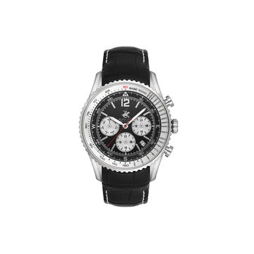 Beverly Hills Leather Black Watch For Him BP3723X.351