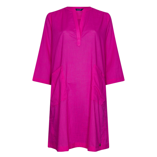 Rebel Beach Dress Cover Fushia