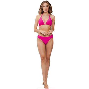 Rebel Set Bikini Top Cerise