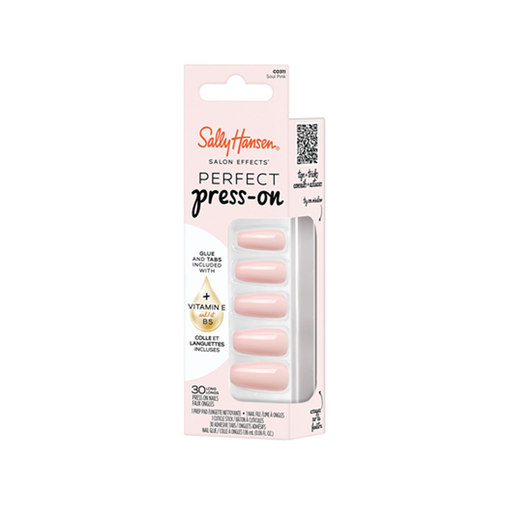 Sally Hansen Press On Nails-Soul Pink