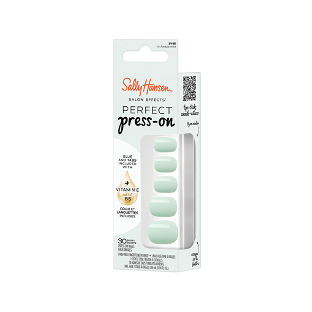 Sally Hansen Press On Nails-In Amaze Mint