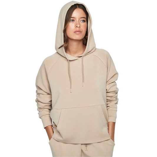 Selmark Loungewear Fleece Sweat Suit Women Beige