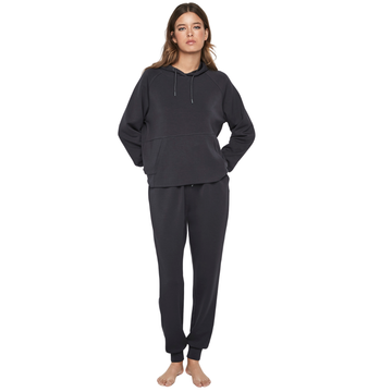 Selmark Loungewear Fleece Sweat Suit Women Navy Blue
