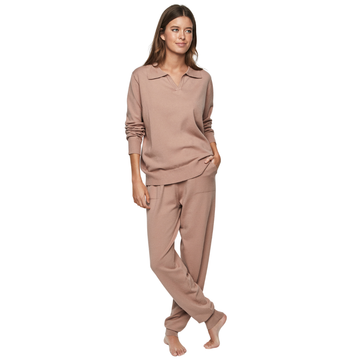 Selmark Polo Neck Knit Set