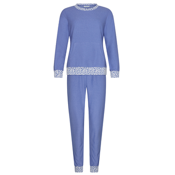 Rebelle Round Neck Blue Pyjama 121252-610-1