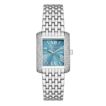 Michael Kors Petite Emery Pavé Silver-Tone Watch MK4829
