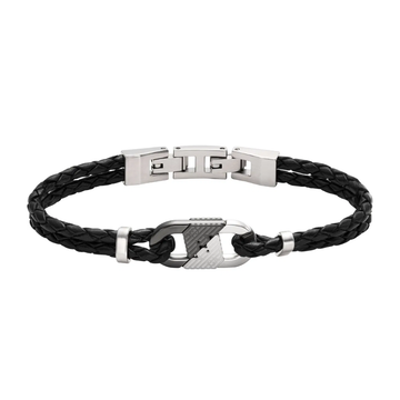 Emporio Armani Two-Tone Stainless Steel ID Bracelet EGS3171040