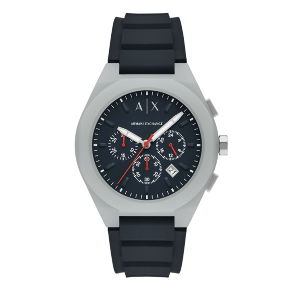 Armani Exchange Sync Chronograph Blue Silicone watch AX4172