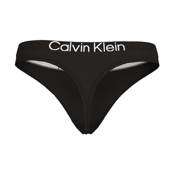 Calvin Klein 3 Pack Thongs - Maximum Cotton Black