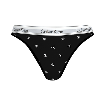Calvin Klein Icon Cotton Modal Tanga Black