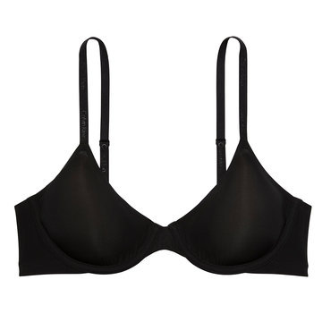 Calvin Klein Unlined Demi Bra - Perfectly Fit Ultralight Black