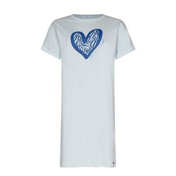 Rebelle 111261-628-2 Nightdress Cut On Sleeve (95 Cm) Light Blue