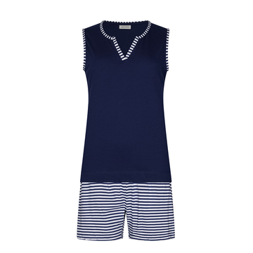 Pastunette 131261-152-1 Shortama Sleeveless Dark Blue
