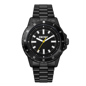 DKNY Men's Sport Watch Black Stainless Steel Bracelet Watch 43mm DK1G130M0085