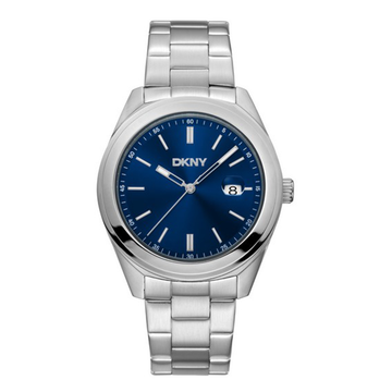 DKNY Everyday Modernist Dark Blue Dial Silver Men's Watch DK1G069M0045