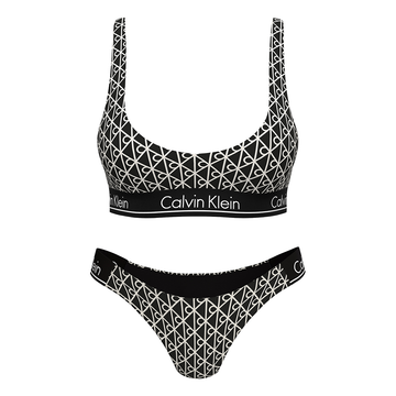 Calvin Klein Halter Bralette Swim Black