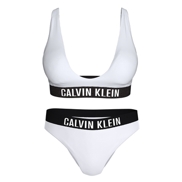 Calvin Klein Swim Bikini & Top - Intense Power White